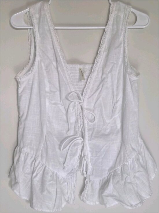 Moon Orchid Tops - WhiteTank Top